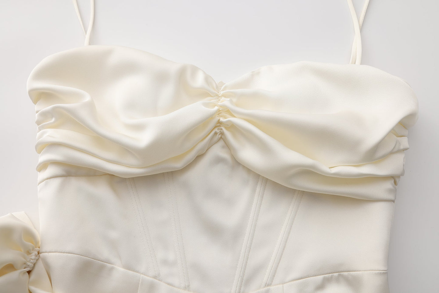 White Bodycon Santin Dress