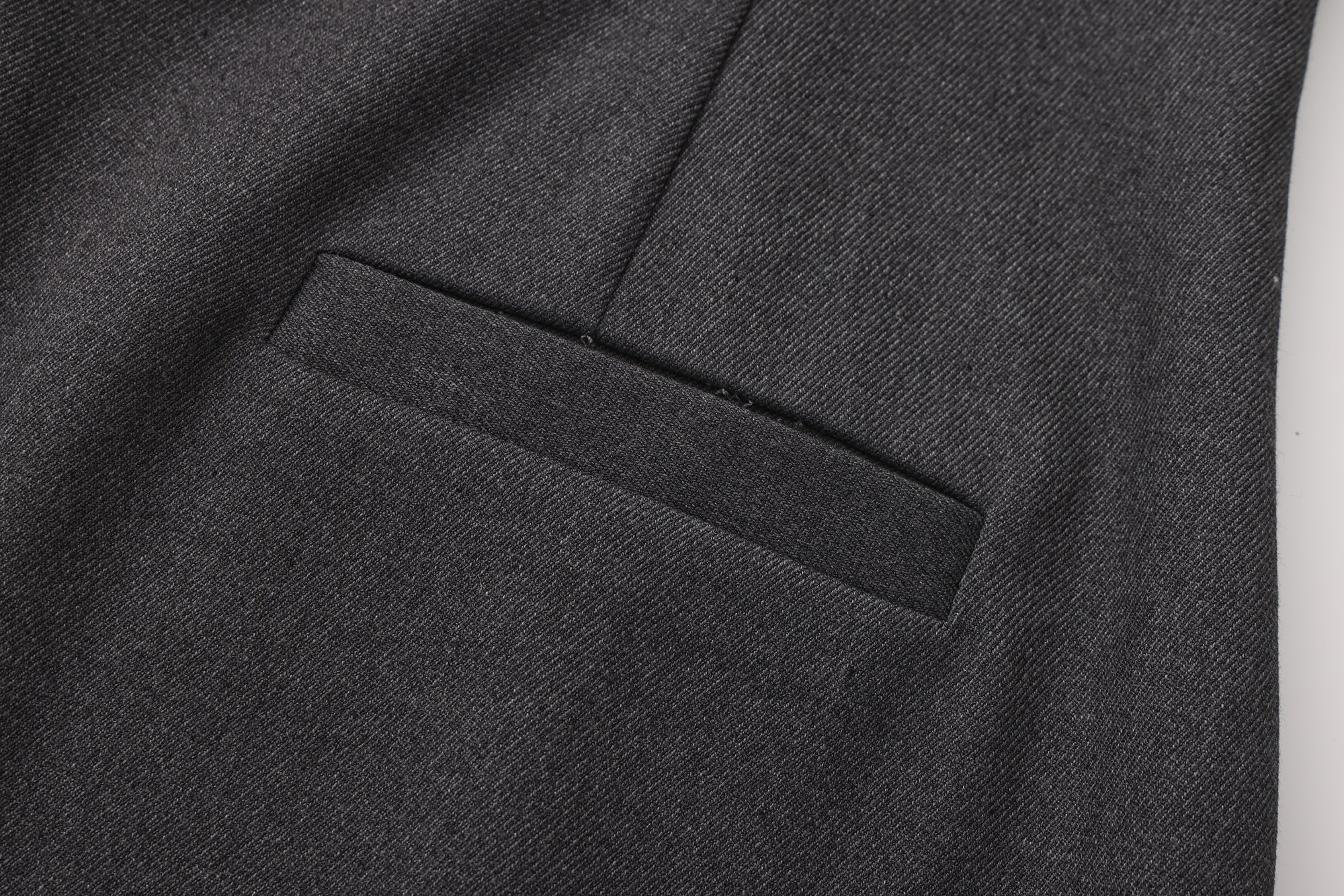 Gray Collar-Patchwork Dress