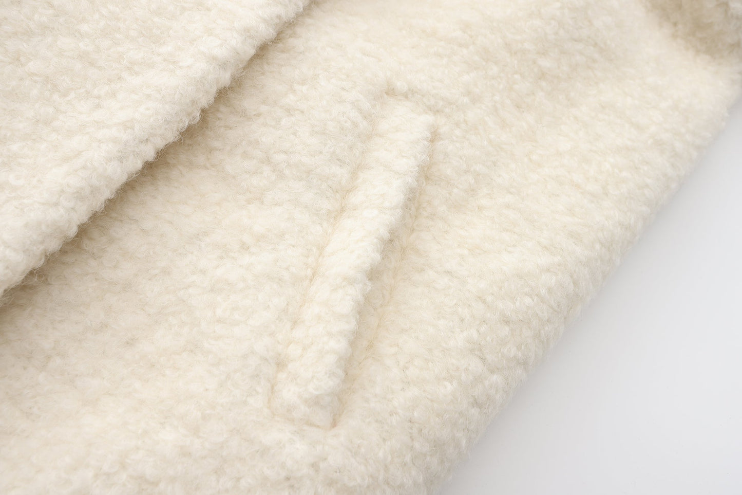 Beige Wool Coat