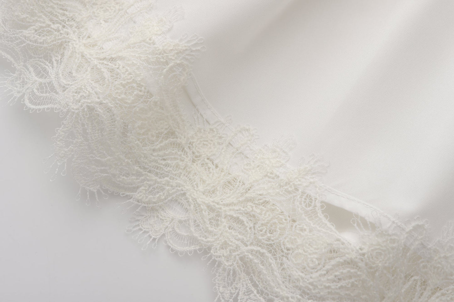 White Ramie Skirt