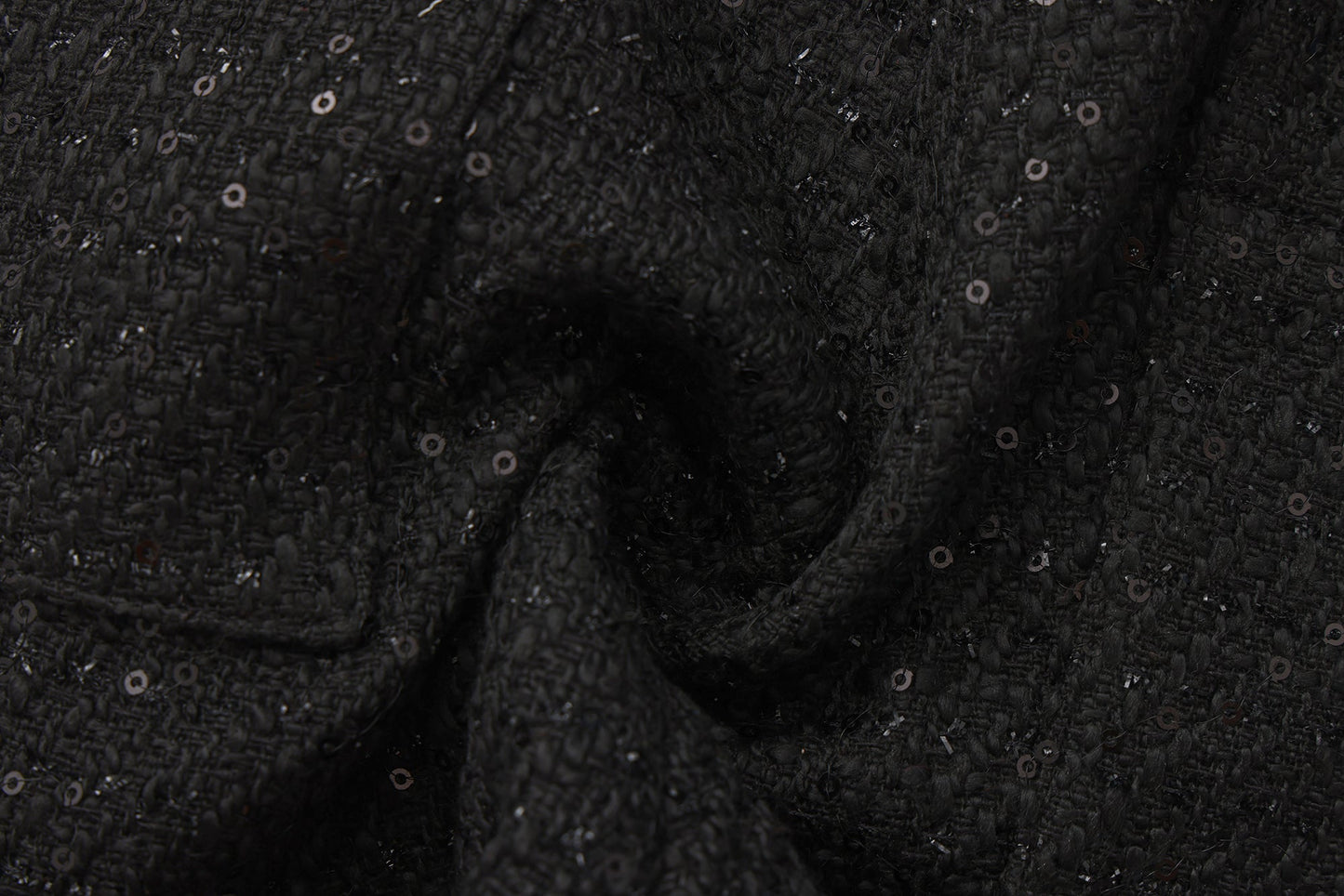 Black Tweed Shorts