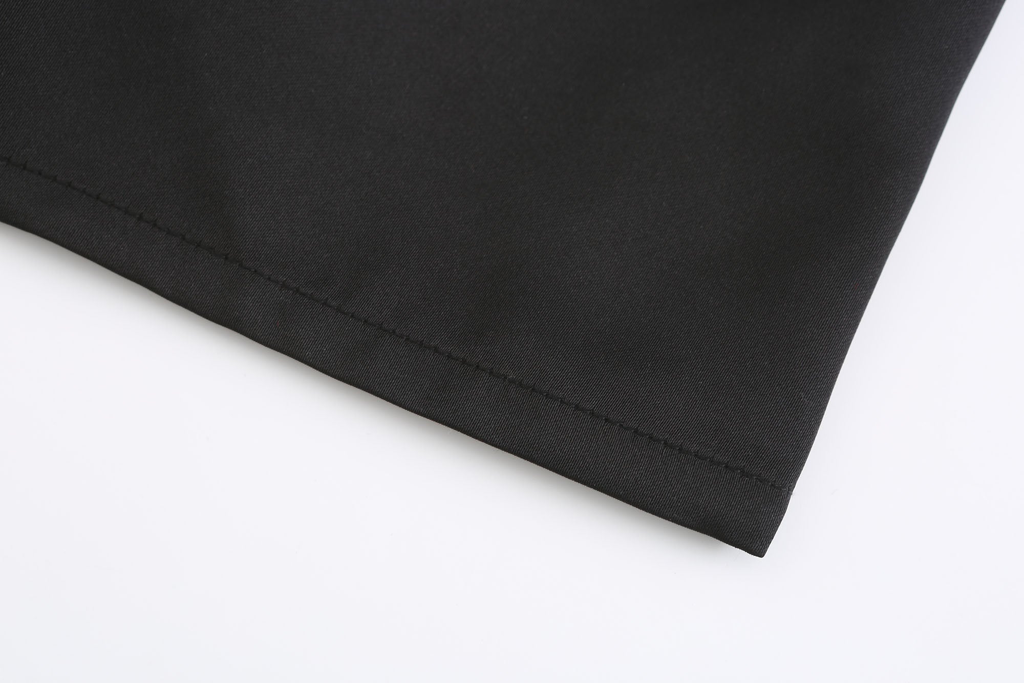 BLACK ACETATE TANK TOP