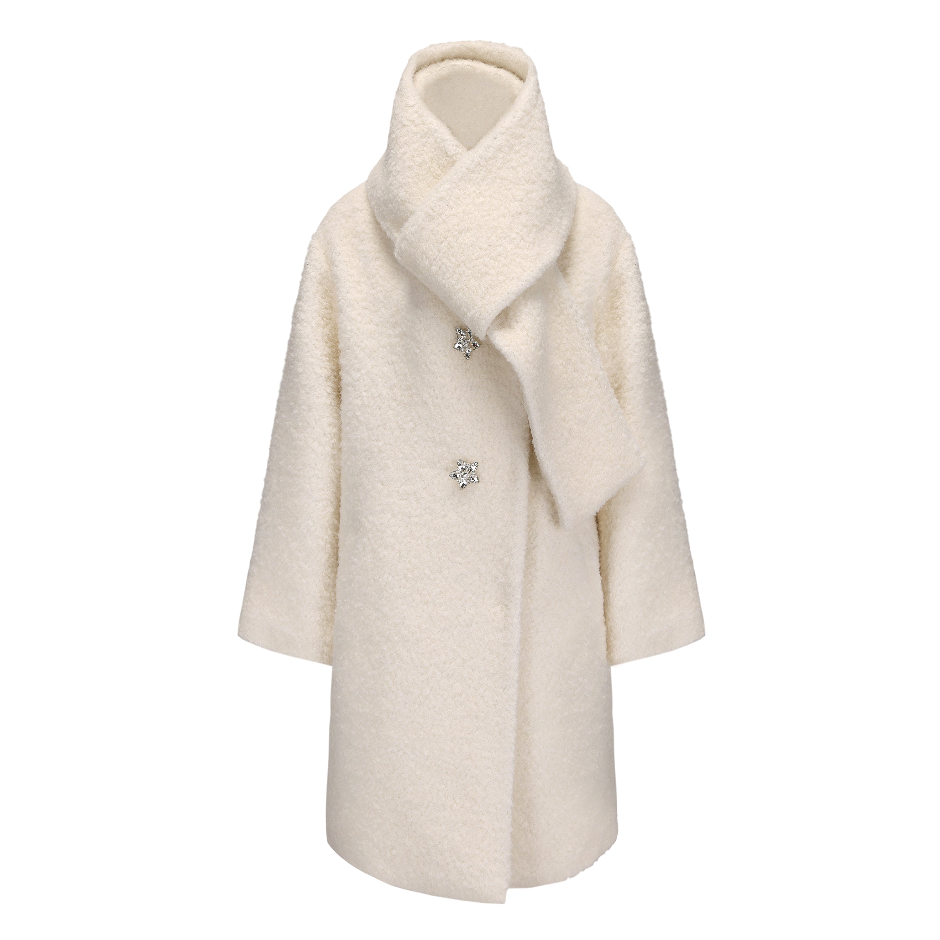 Beige Wool Coat