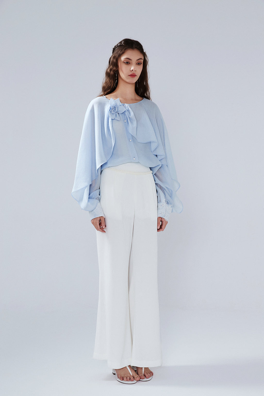 Blue Iris Cloak Shirt