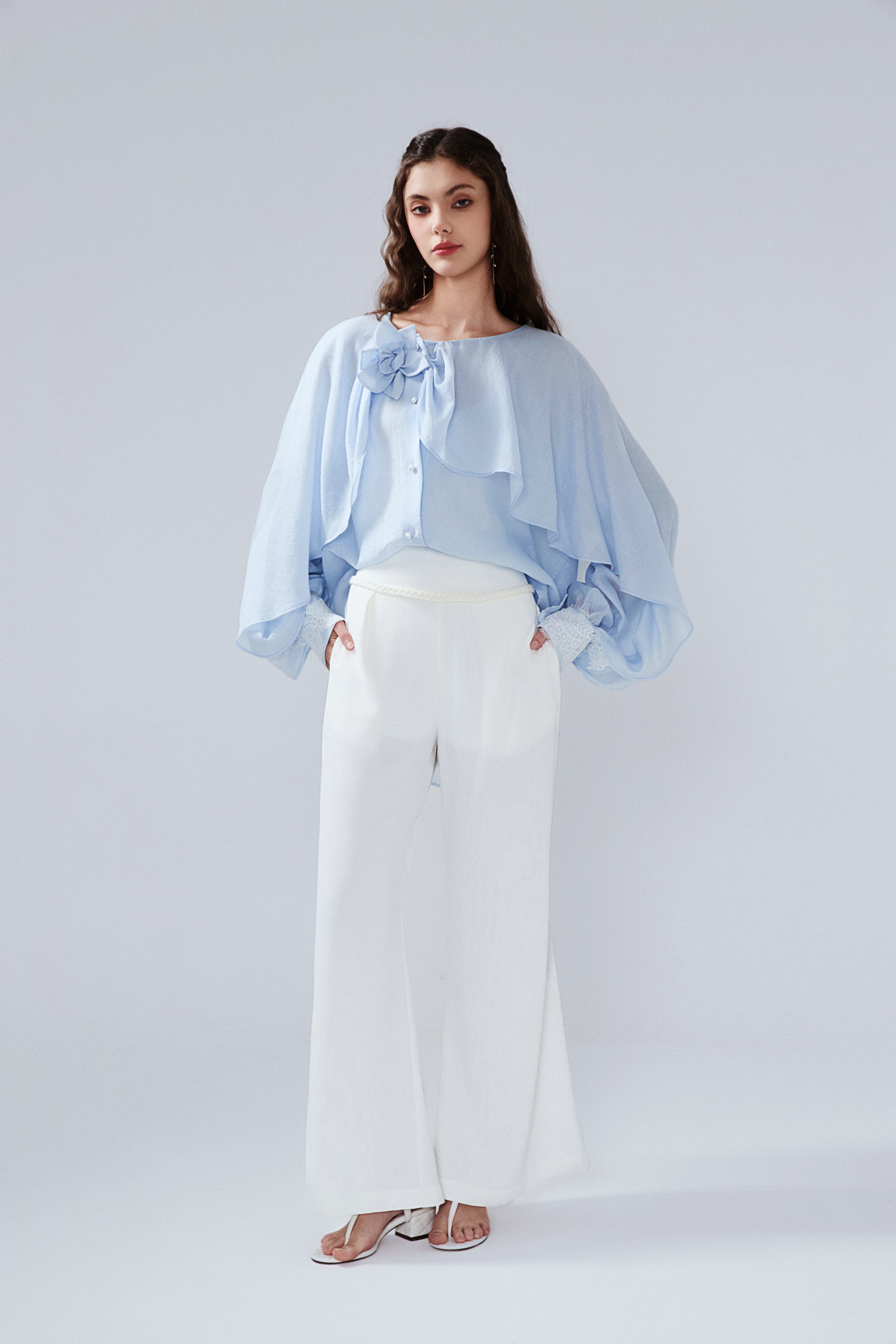 Blue Iris Cloak Shirt