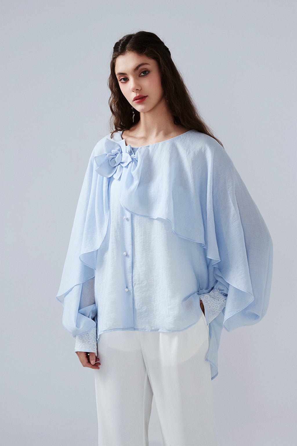 Blue Iris Cloak Shirt