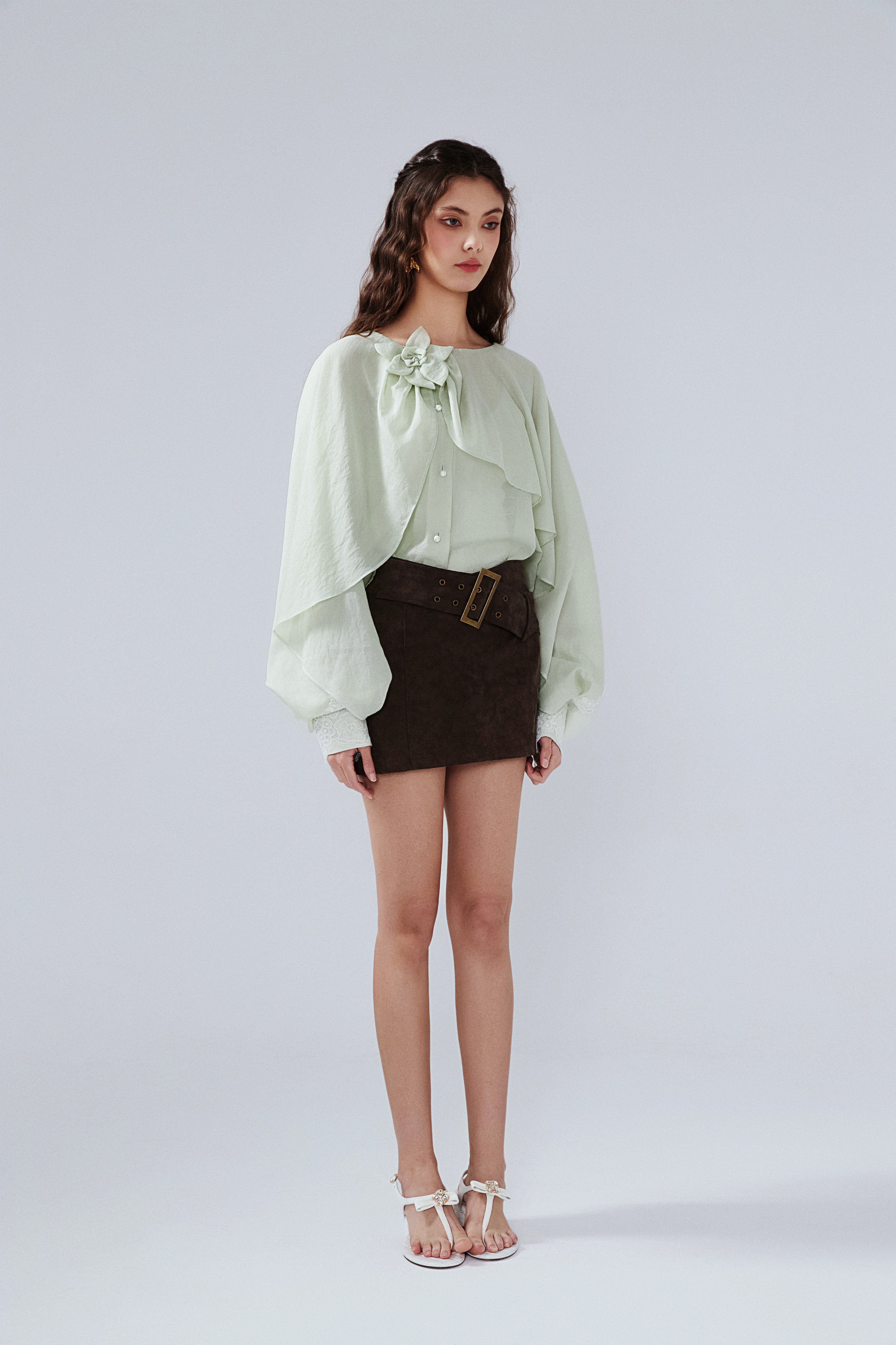 Green Iris Cloak Shirt