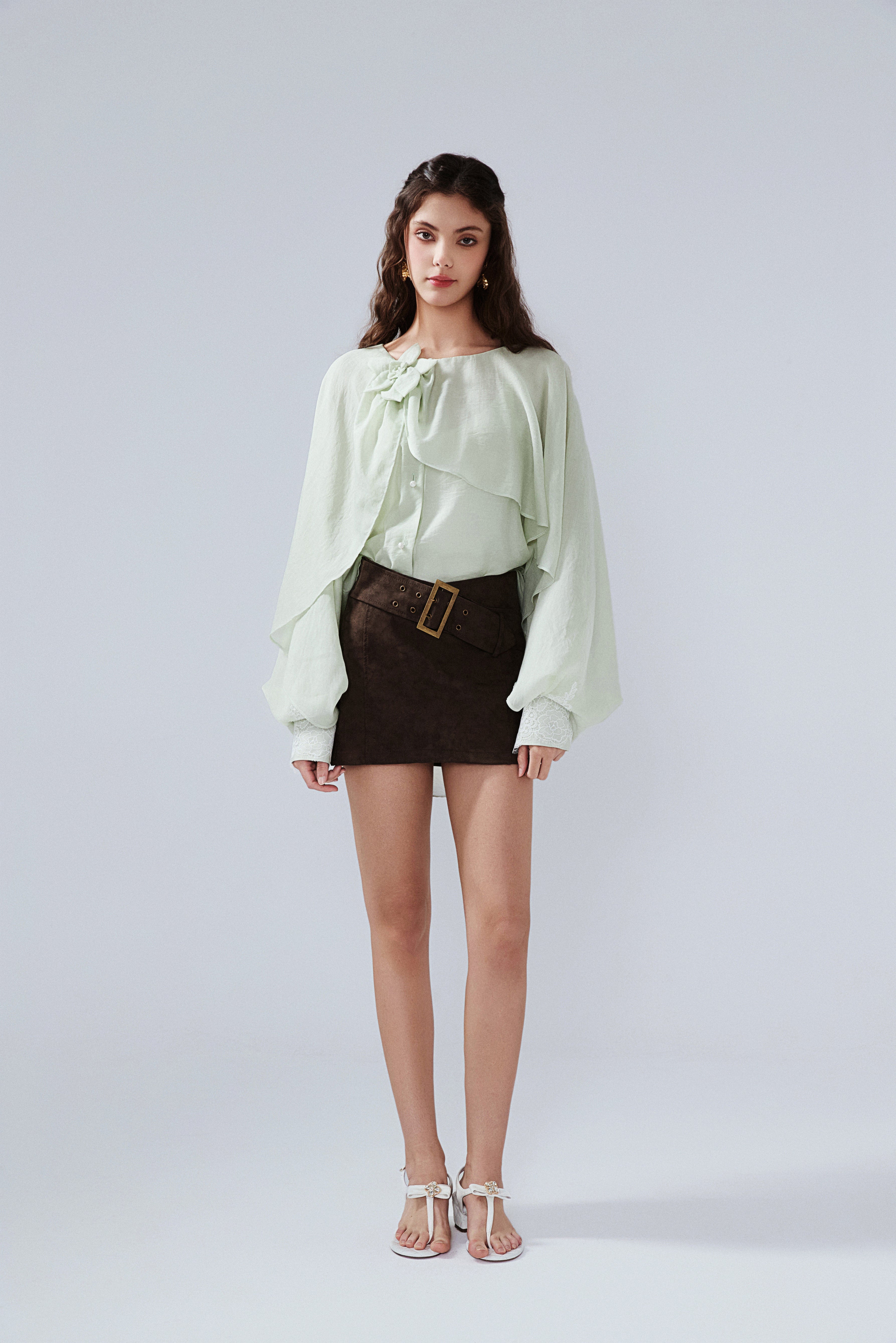 Green Iris Cloak Shirt