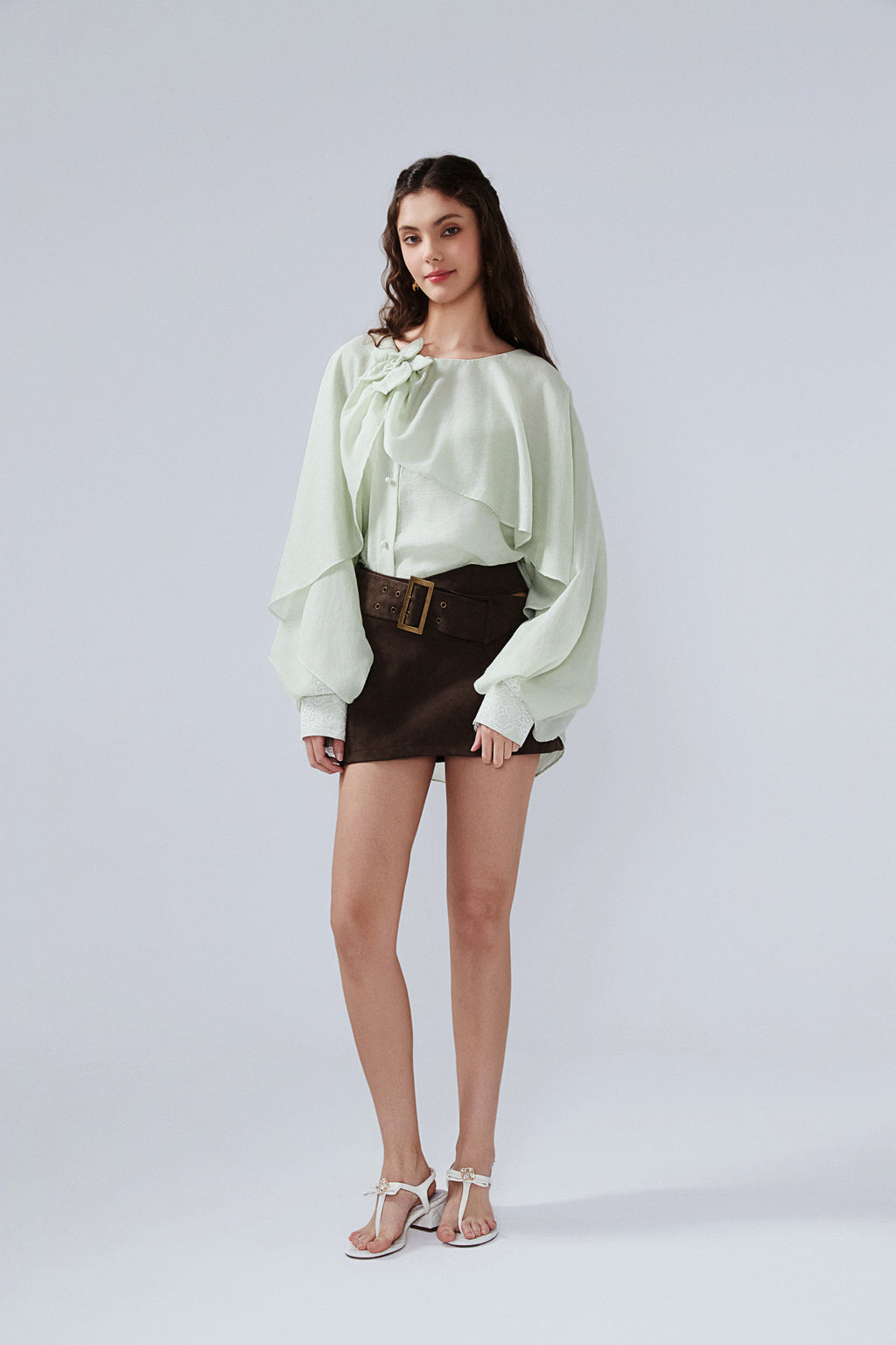 Green Iris Cloak Shirt