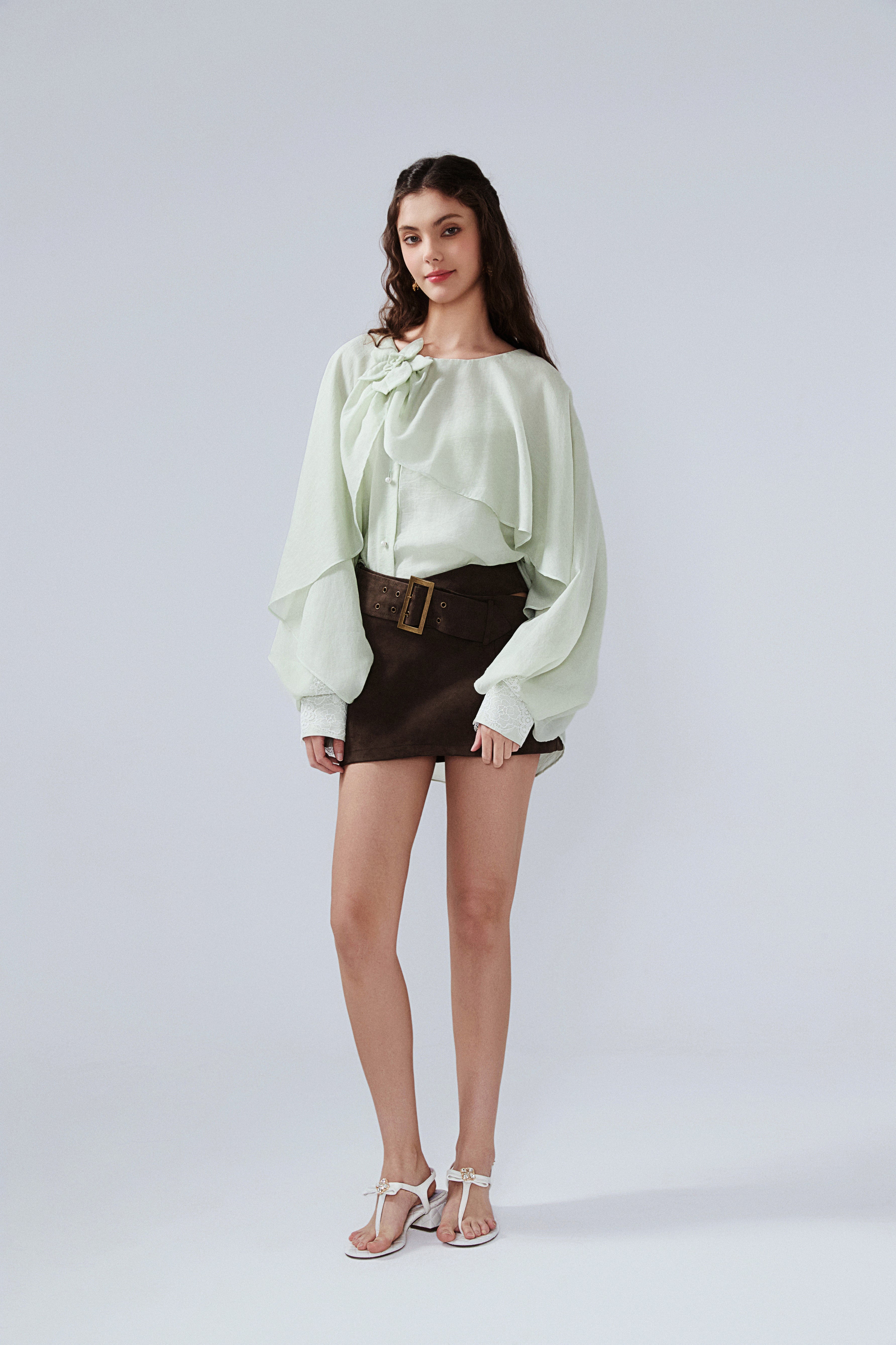 Green Iris Cloak Shirt