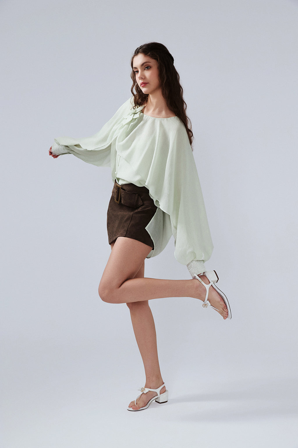 Green Iris Cloak Shirt