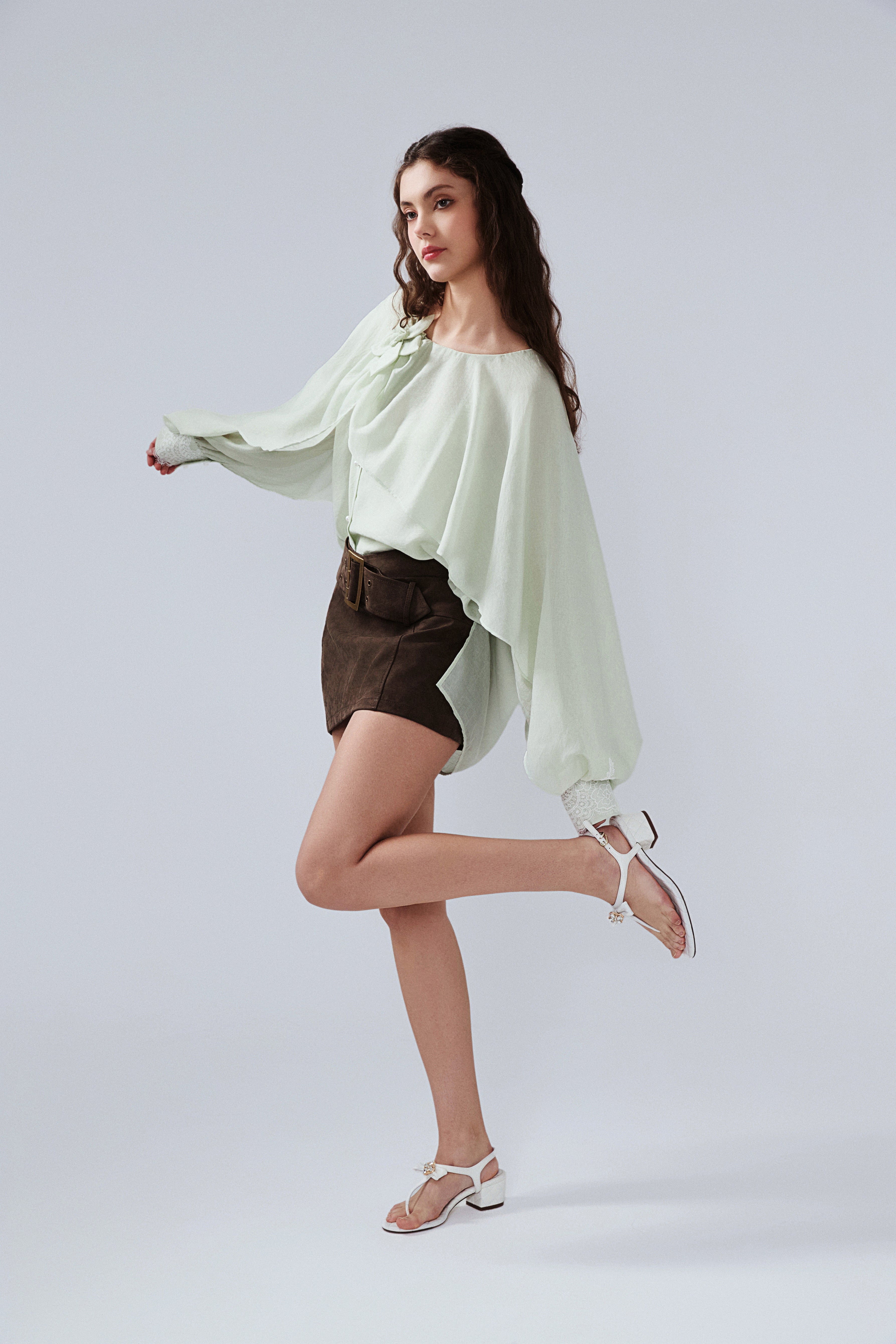 Green Iris Cloak Shirt