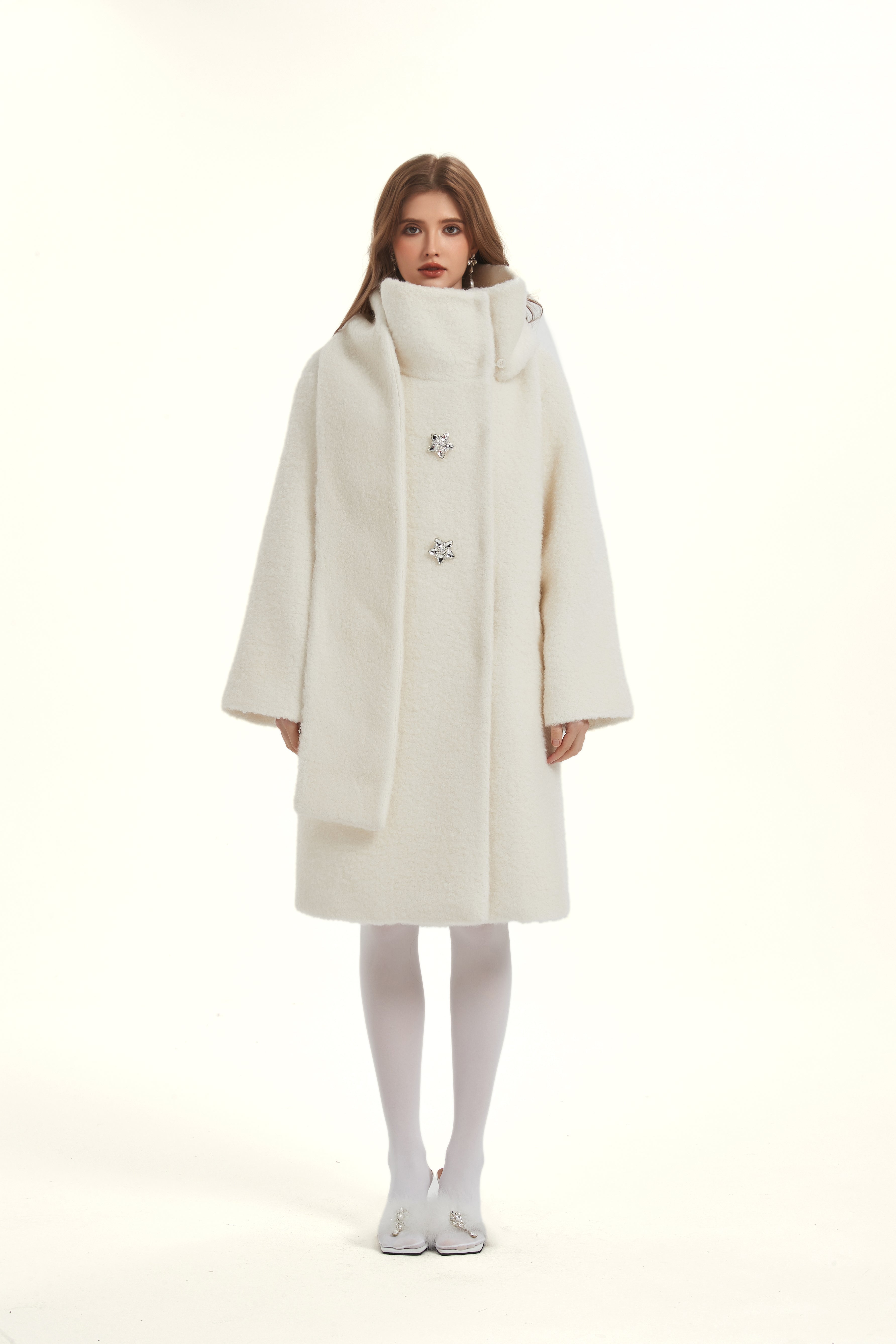 Beige Wool Coat