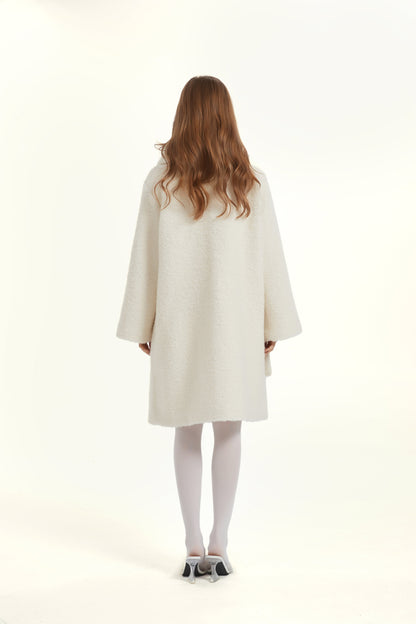 Beige Wool Coat