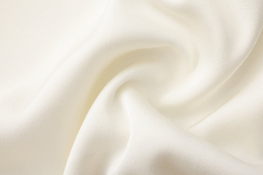 White Lace Satin Halter-neck Gathered Dress