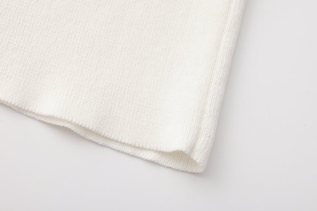 Fine Glittering White Iris Shirt