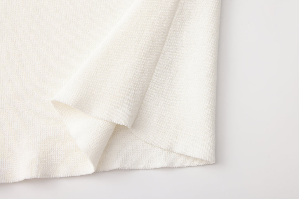 Fine Glittering White Iris Shirt