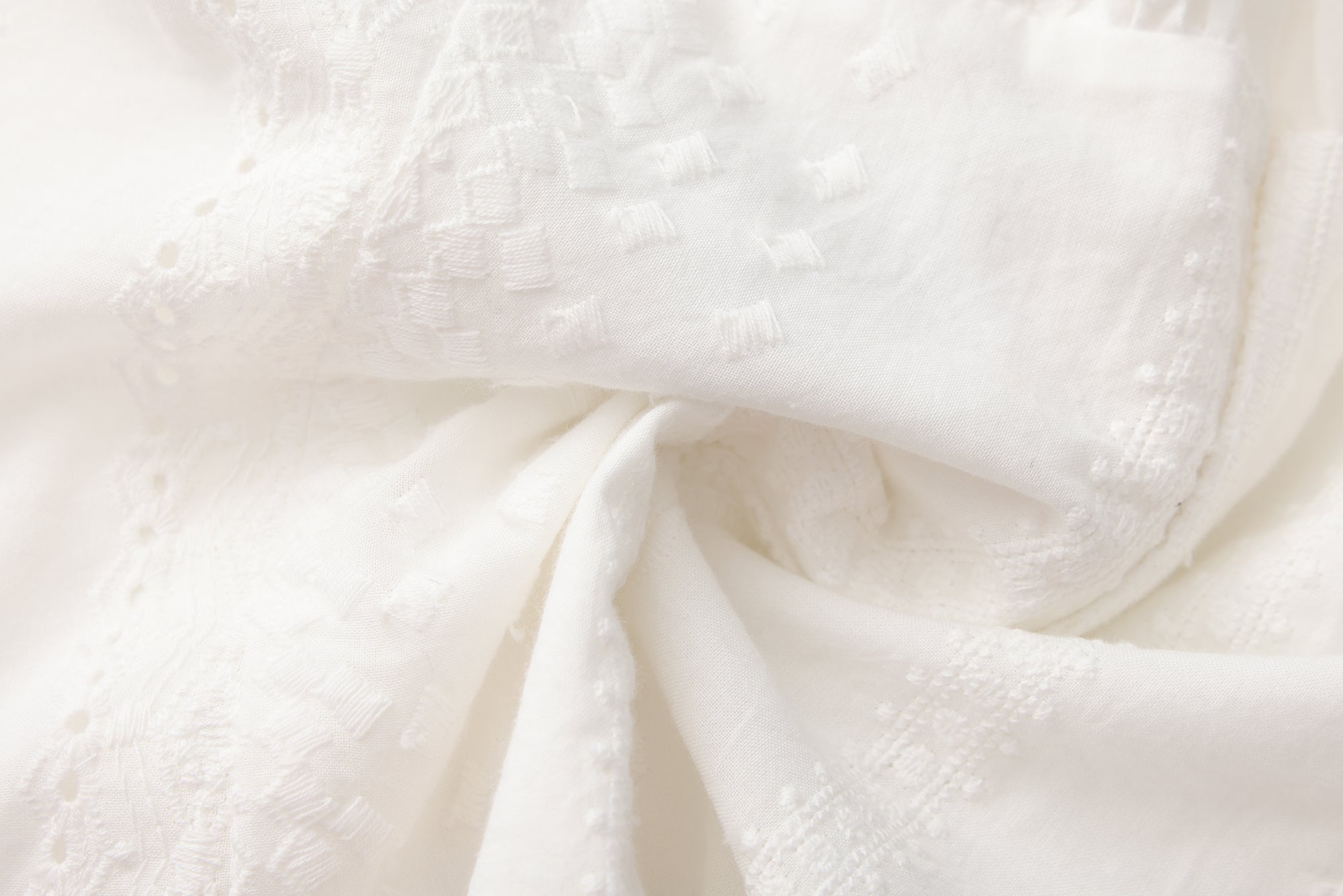 White Lace Short Sleeved Shirt