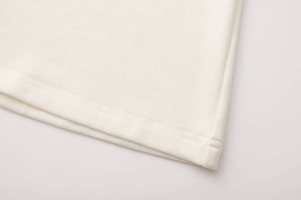 Rhinestone-Studded Pony Print T-Shirt