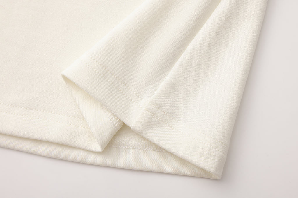 Rhinestone-Studded Pony Print T-Shirt