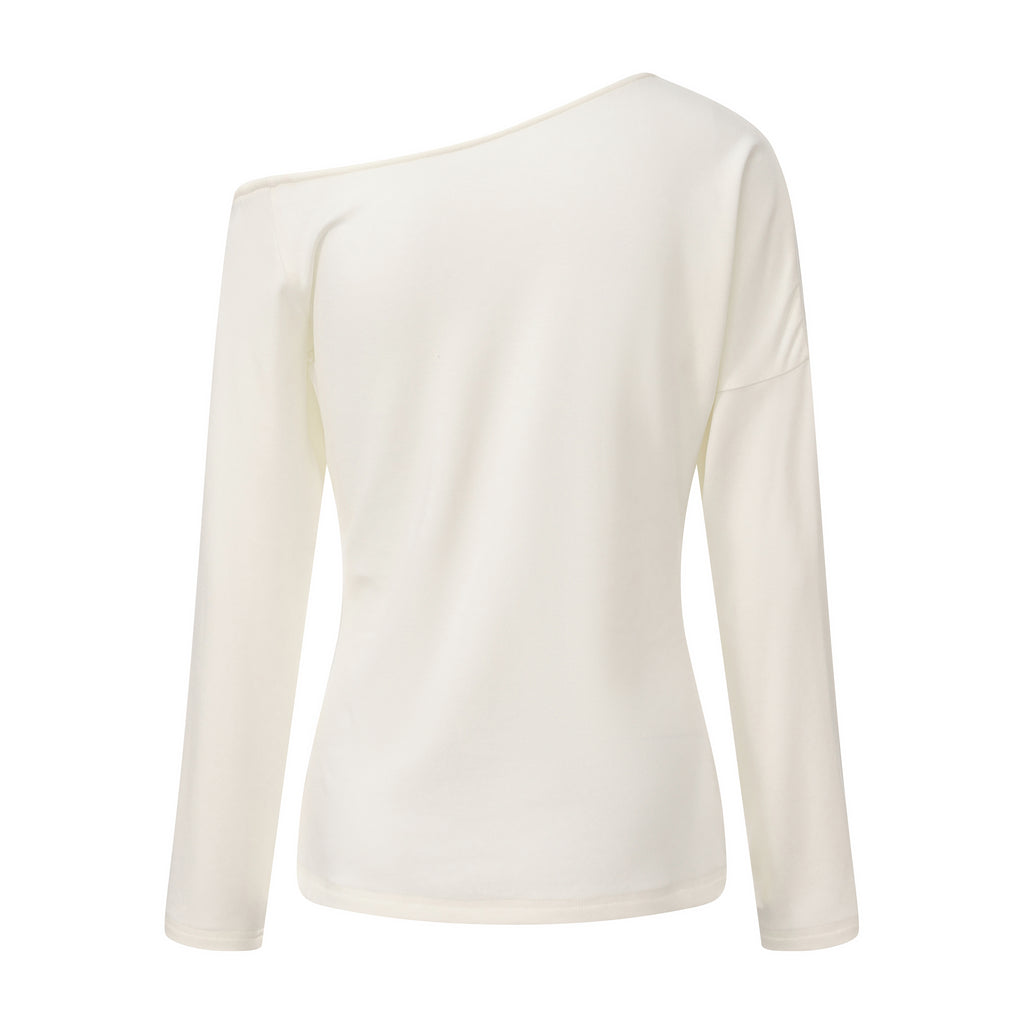 Rhinestone-Studded Pony Print T-Shirt