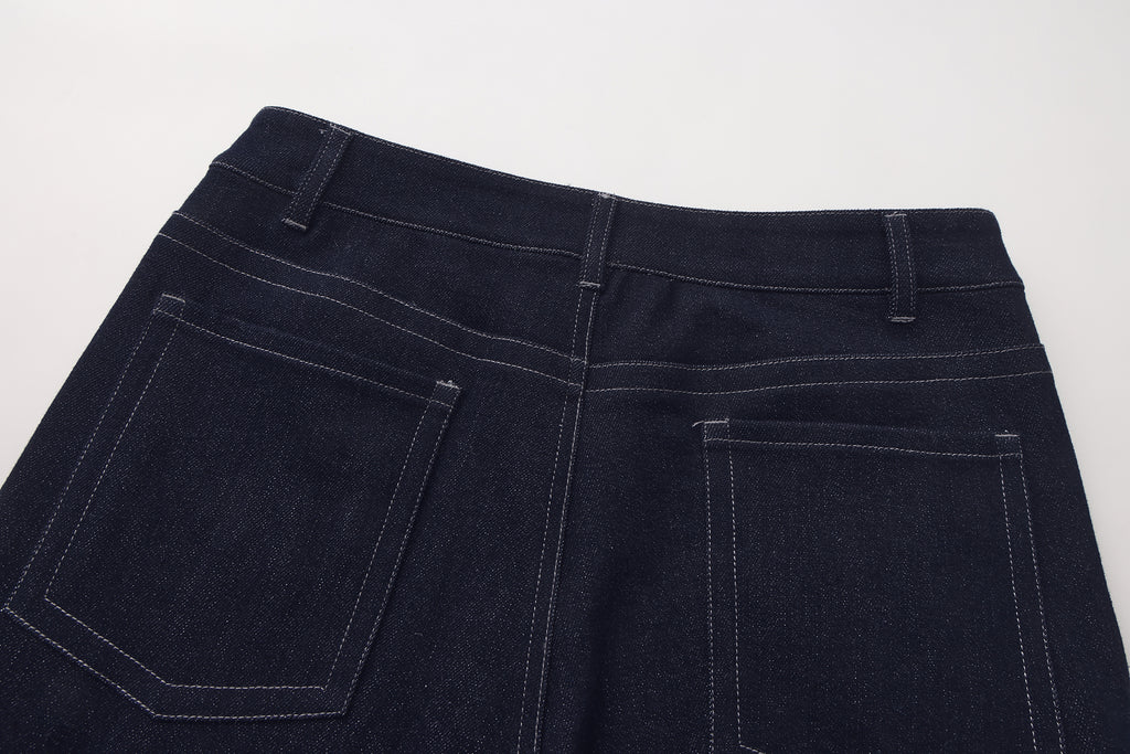 Diamond-Studded Pearl Jeans