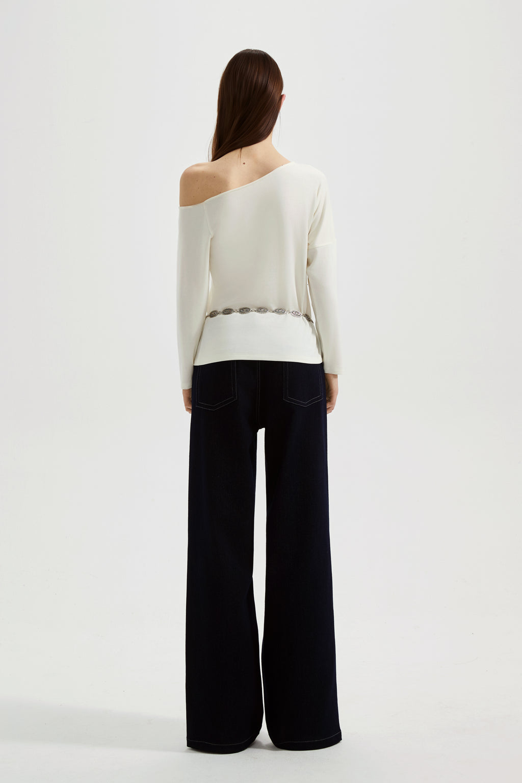 White Kitten Print T-Shirt