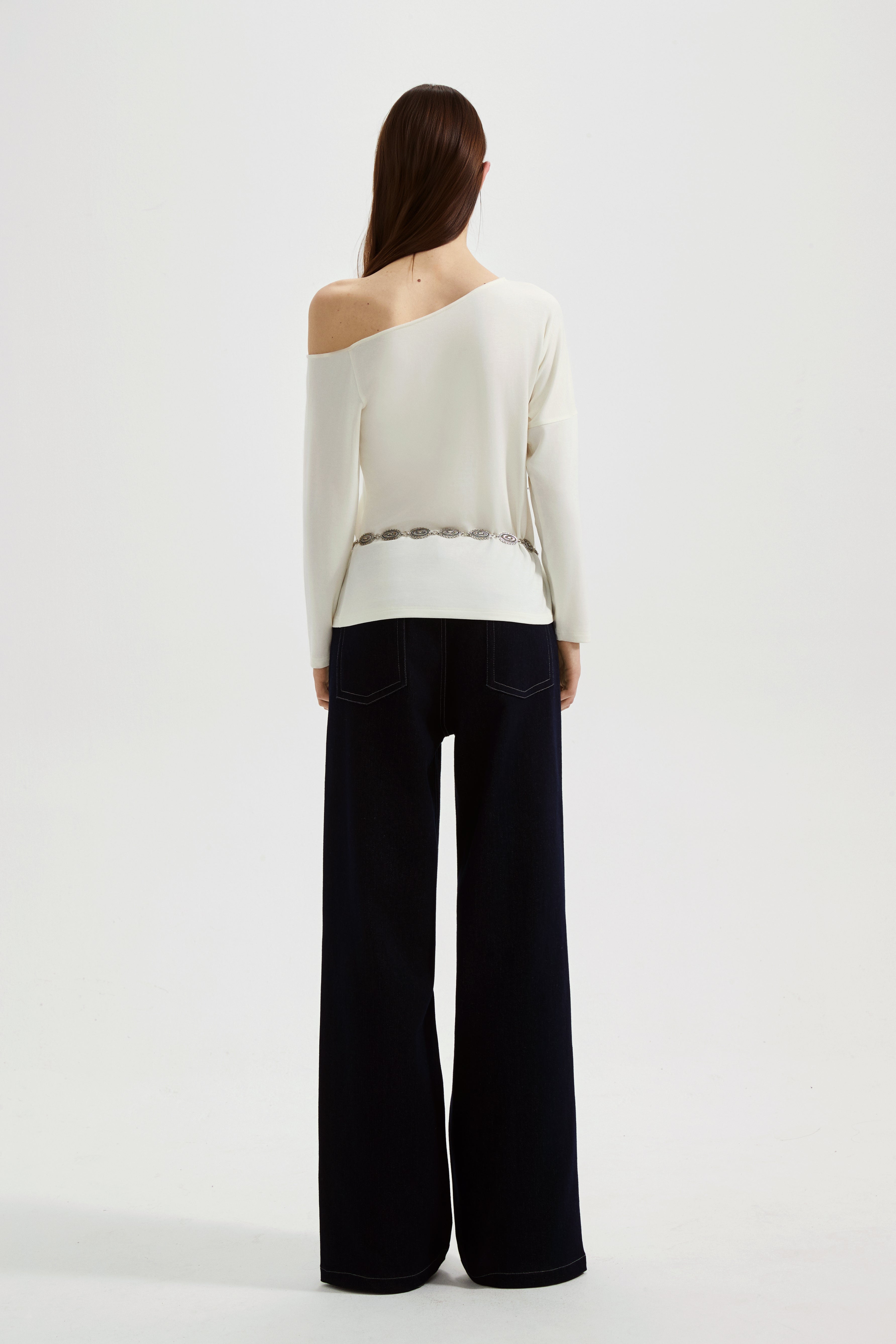 White Kitten Print T-Shirt