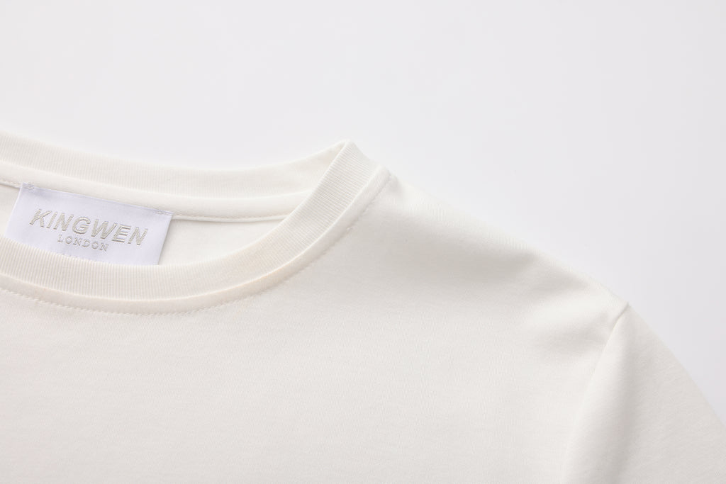 White Cat Short Sleeved Tee