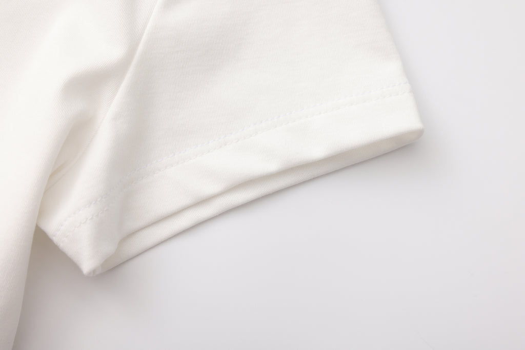 White Cat Short Sleeved Tee