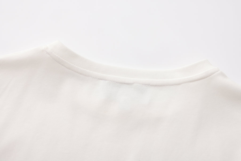 White Cat Short Sleeved Tee