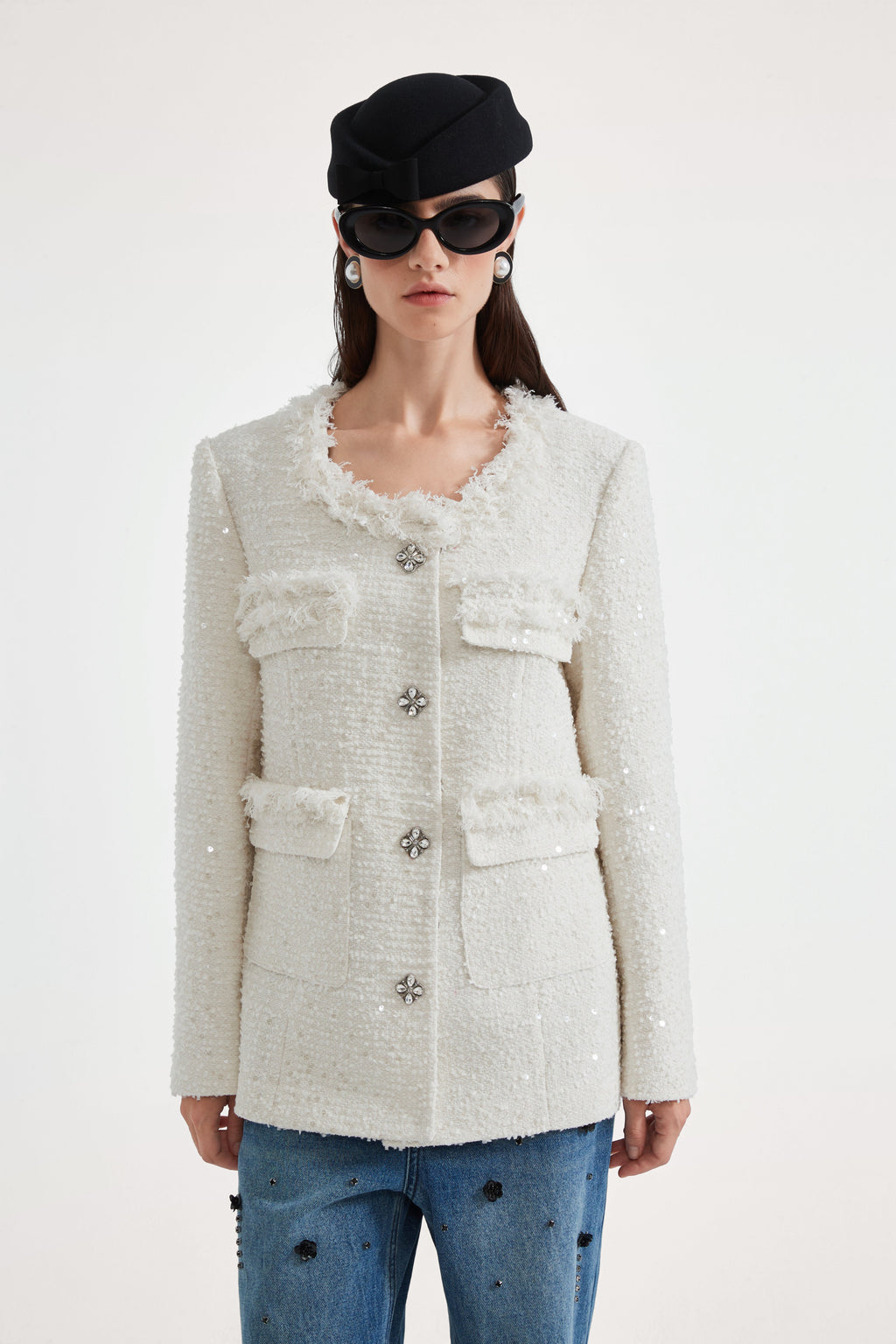 Black Bowler Hat With Bow