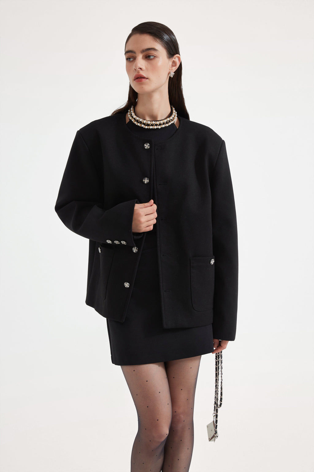 Black Oversized Coat