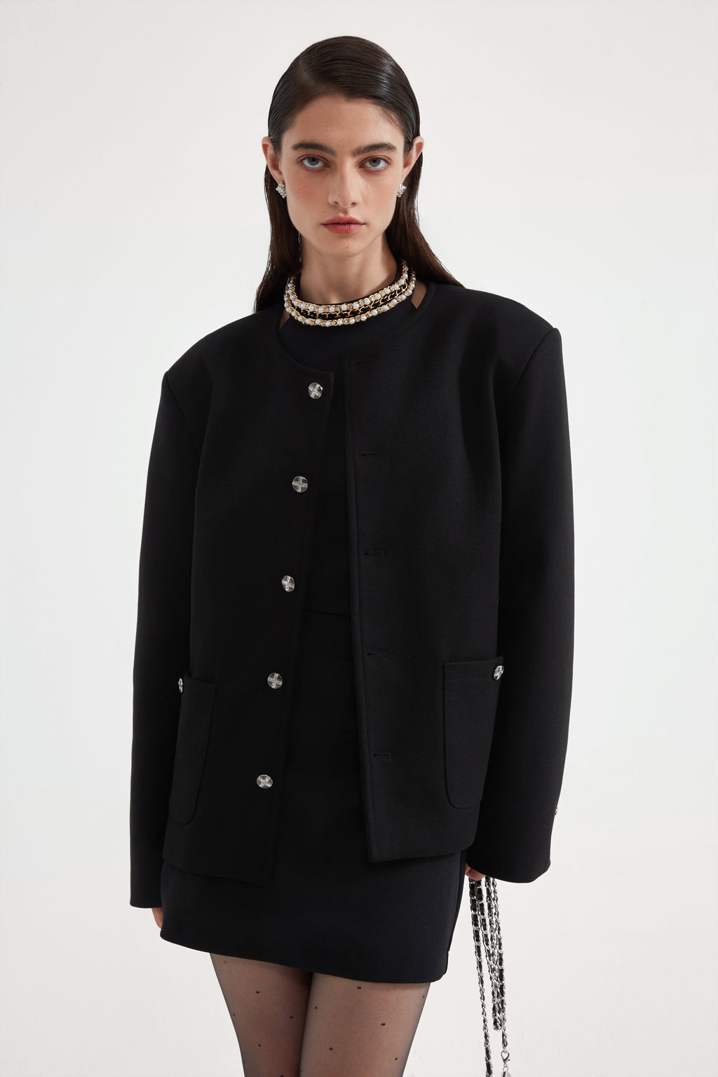 Black Oversized Coat