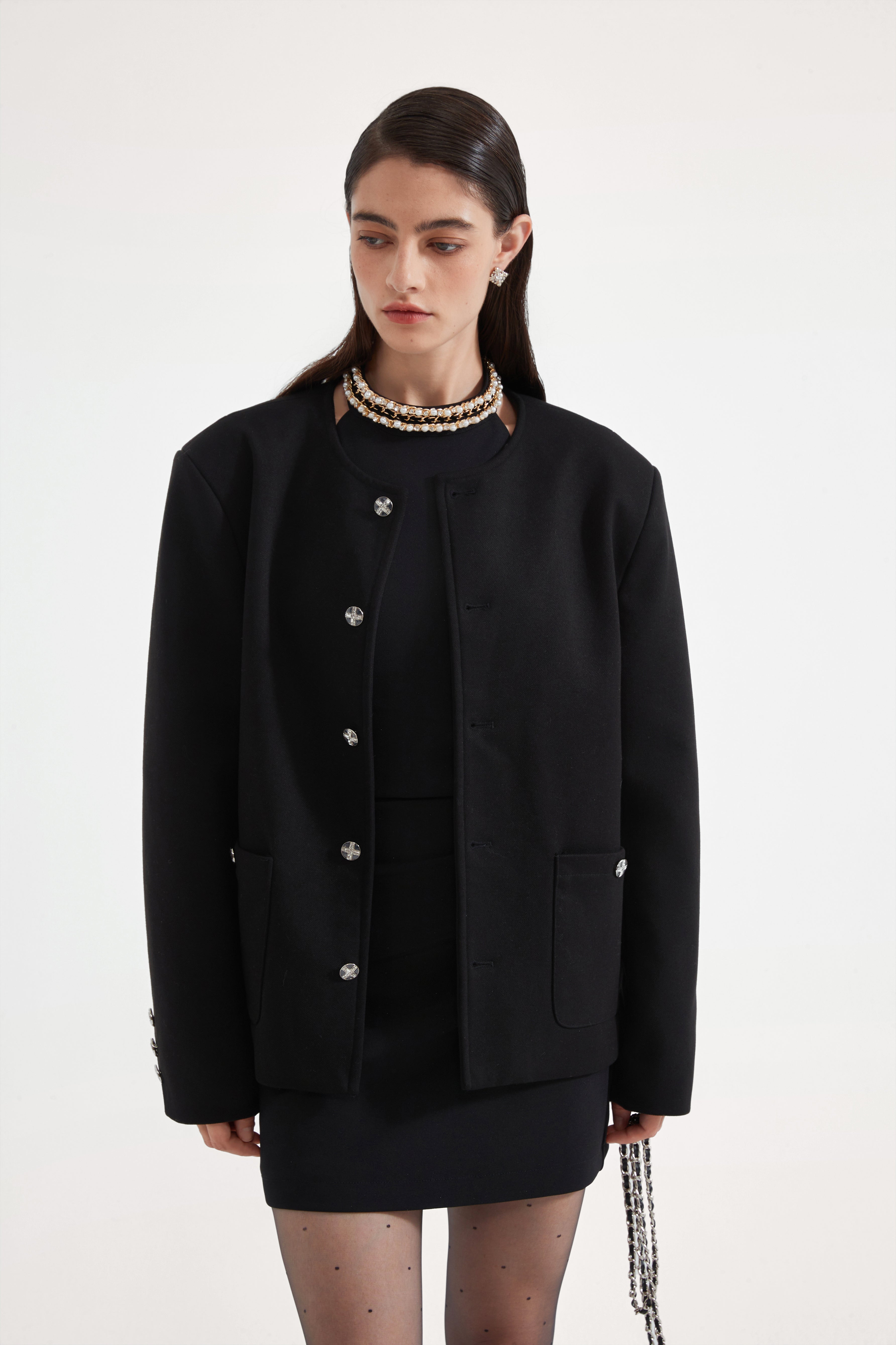 Black Oversized Coat