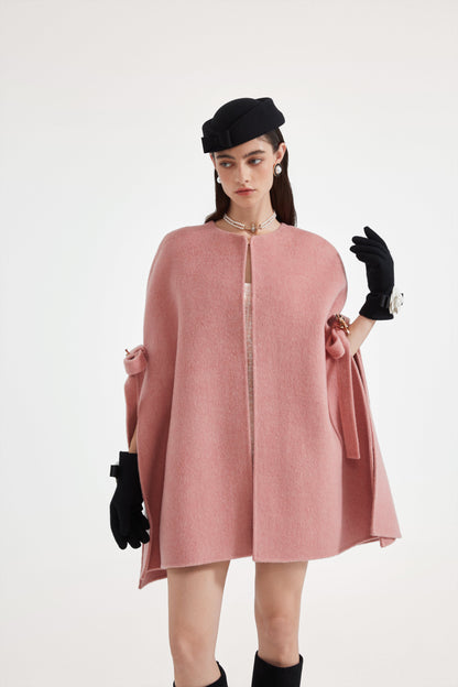 Pink Bow Cape