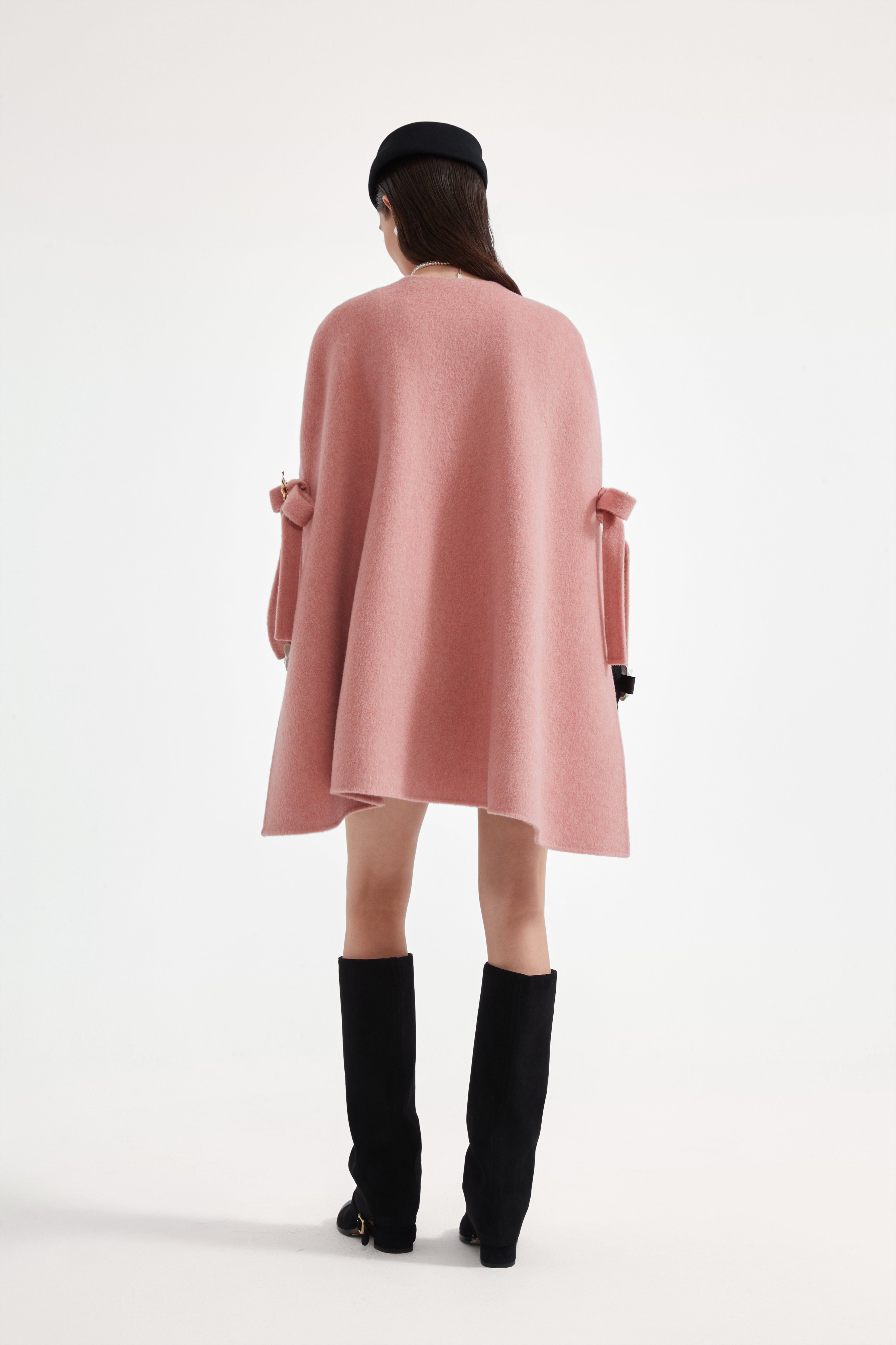 Pink Bow Cape