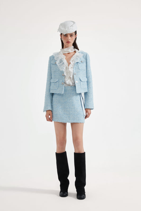 Blue Tweed Jacket