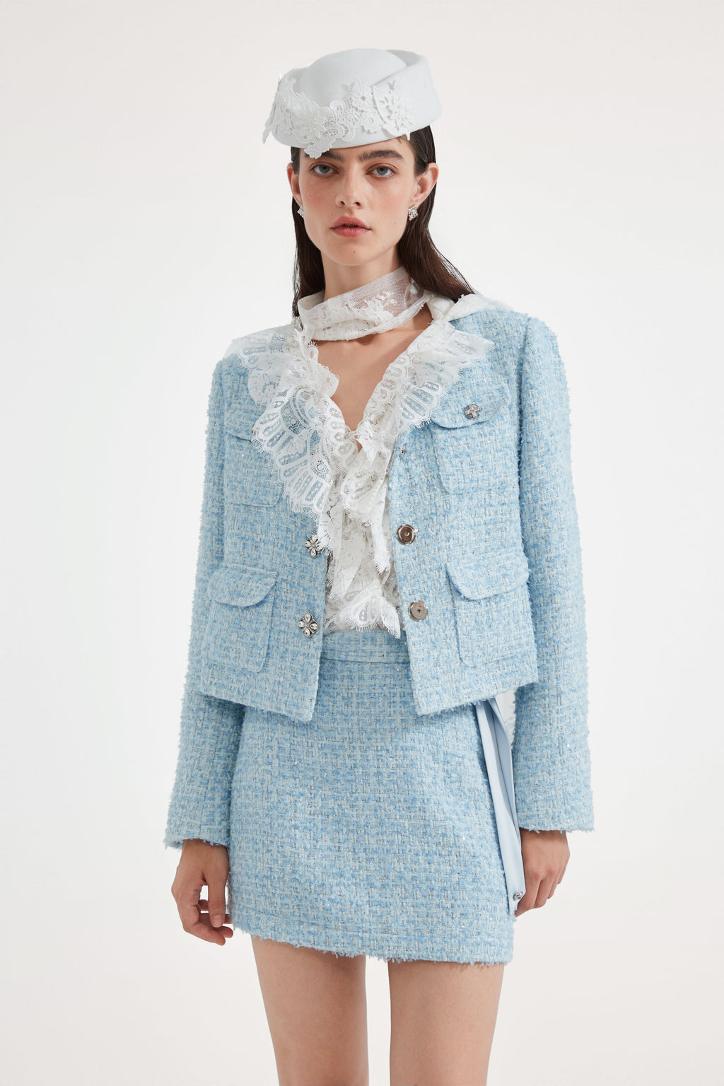 Blue Tweed Jacket
