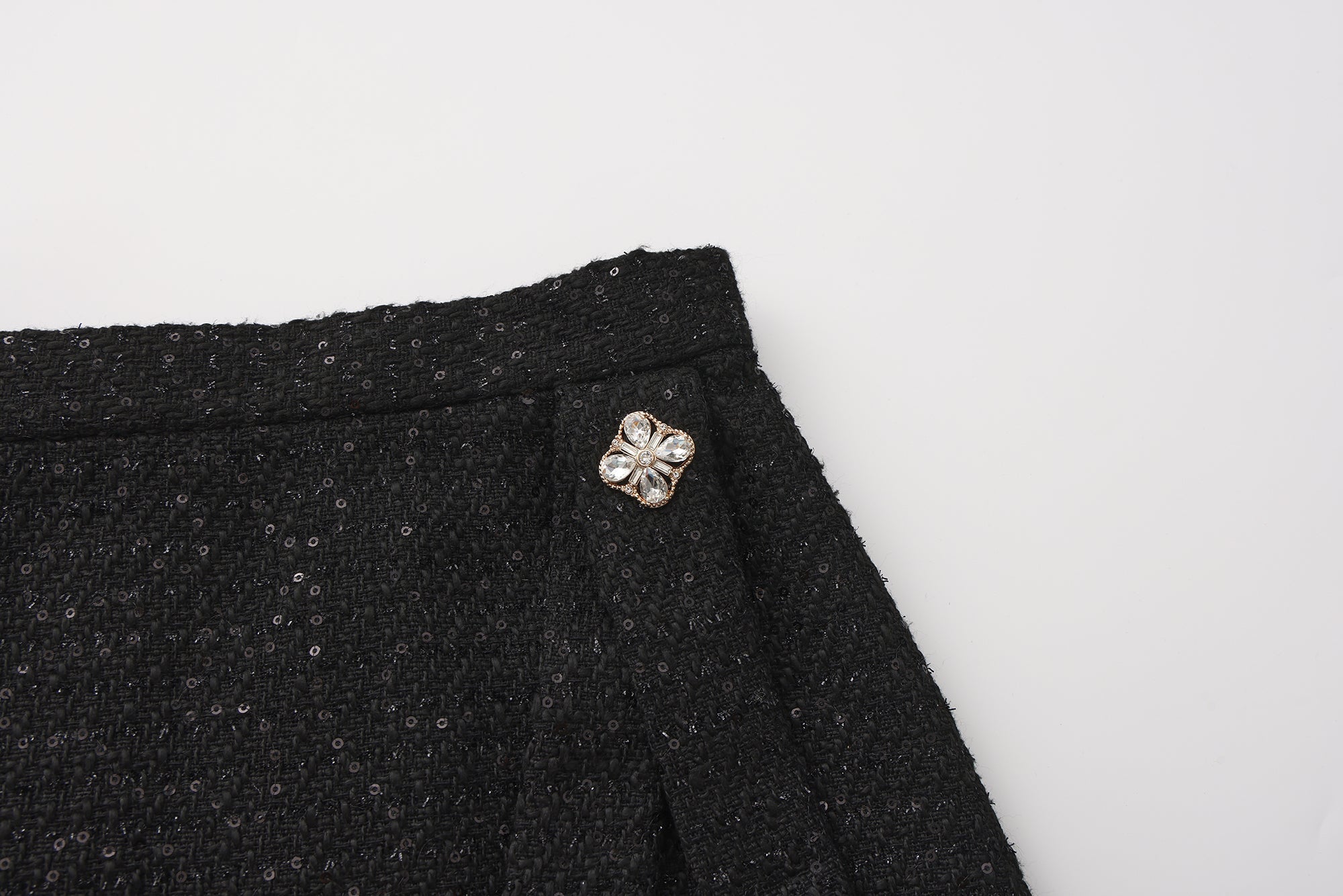 Black Woven Halter Top & Dress