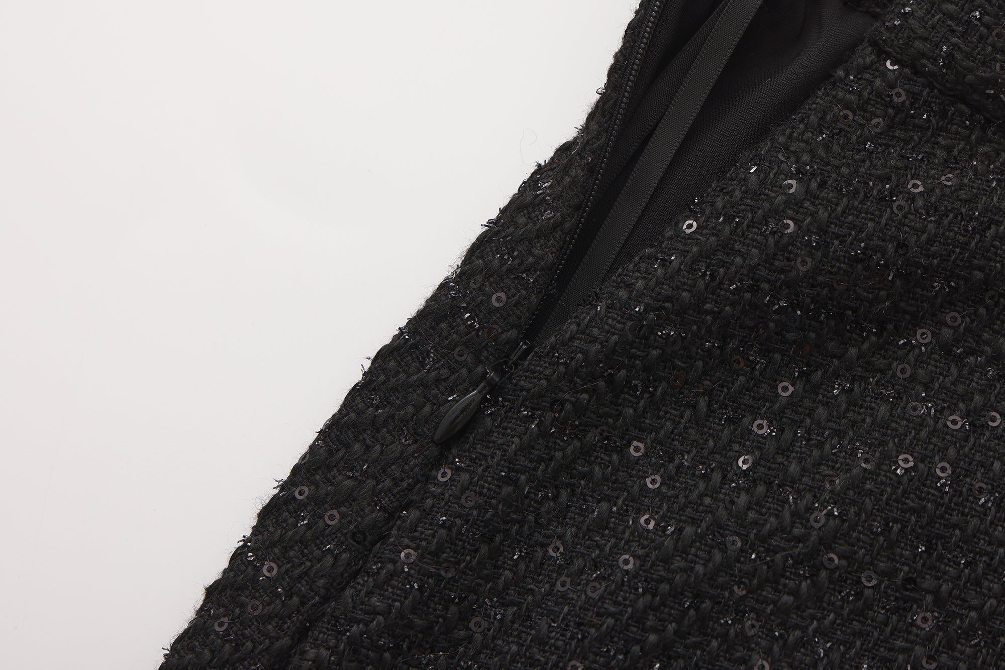 Black Woven Halter Top & Dress