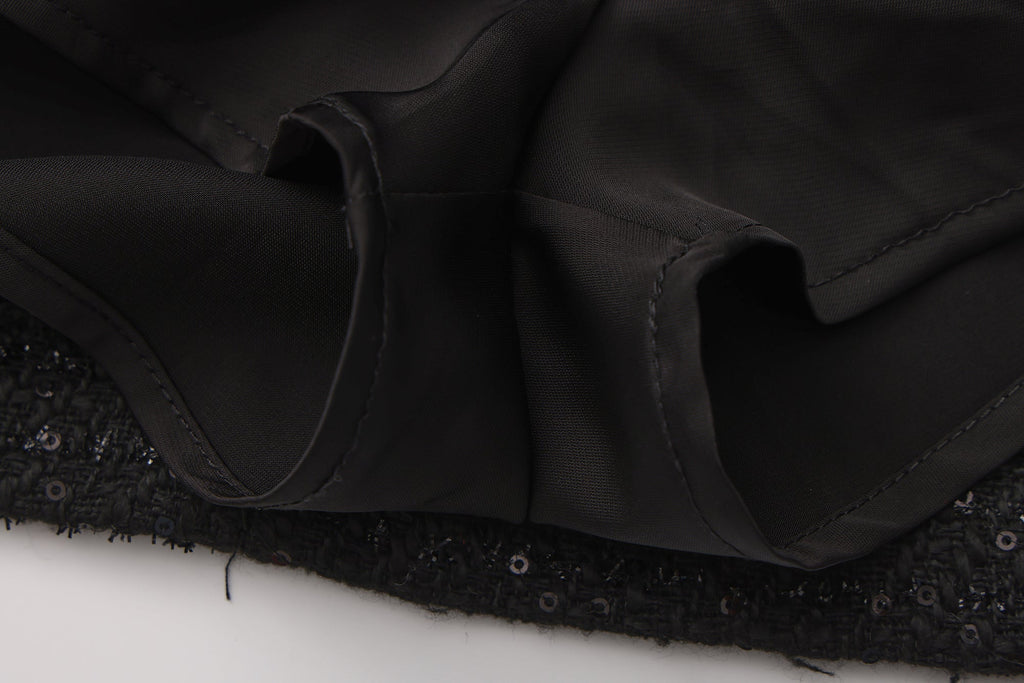 Black Woven Halter Top & Dress