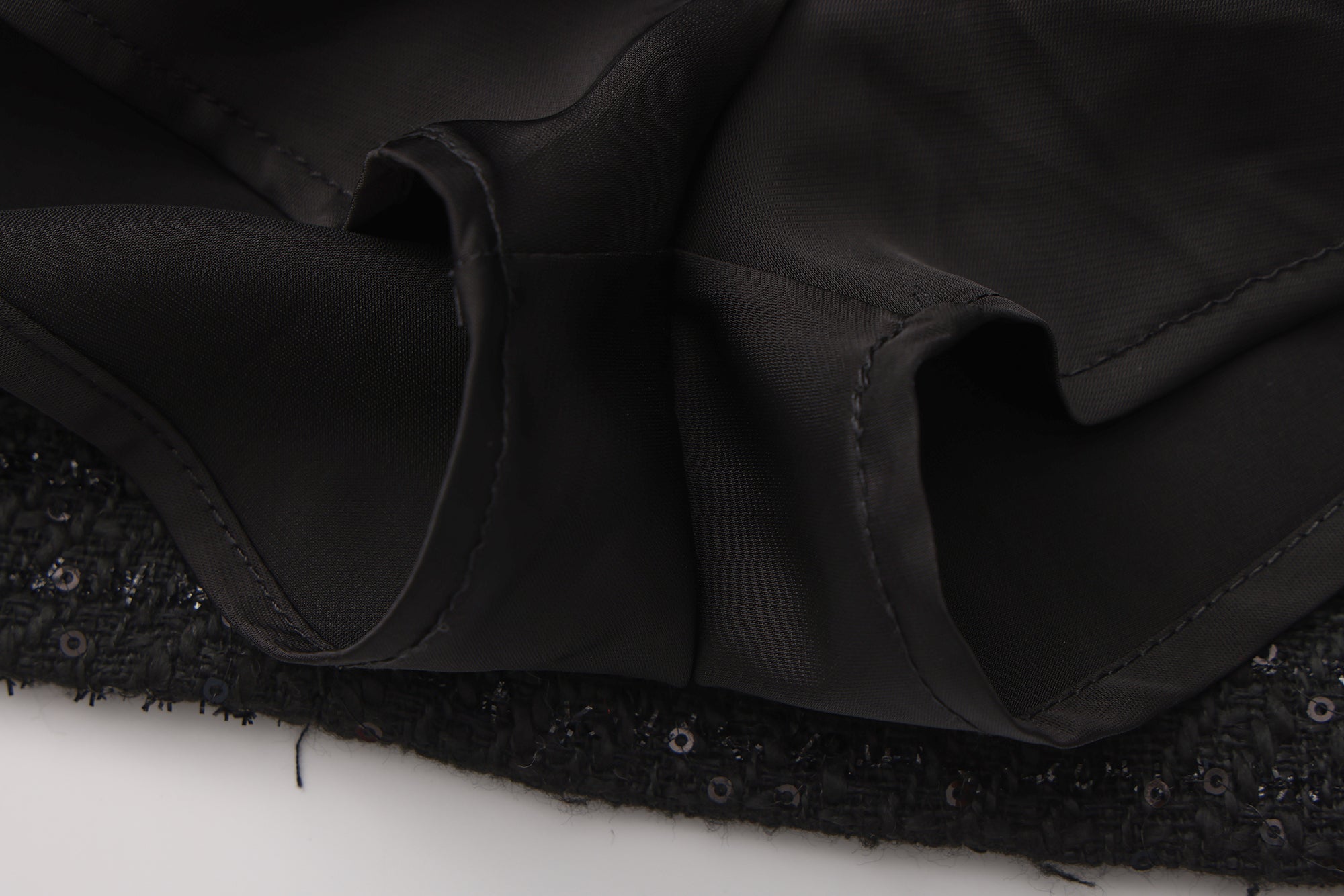 Black Woven Halter Top & Dress