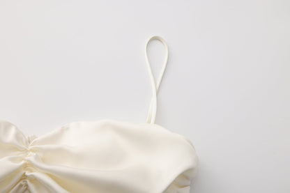 White Bodycon Santin Dress