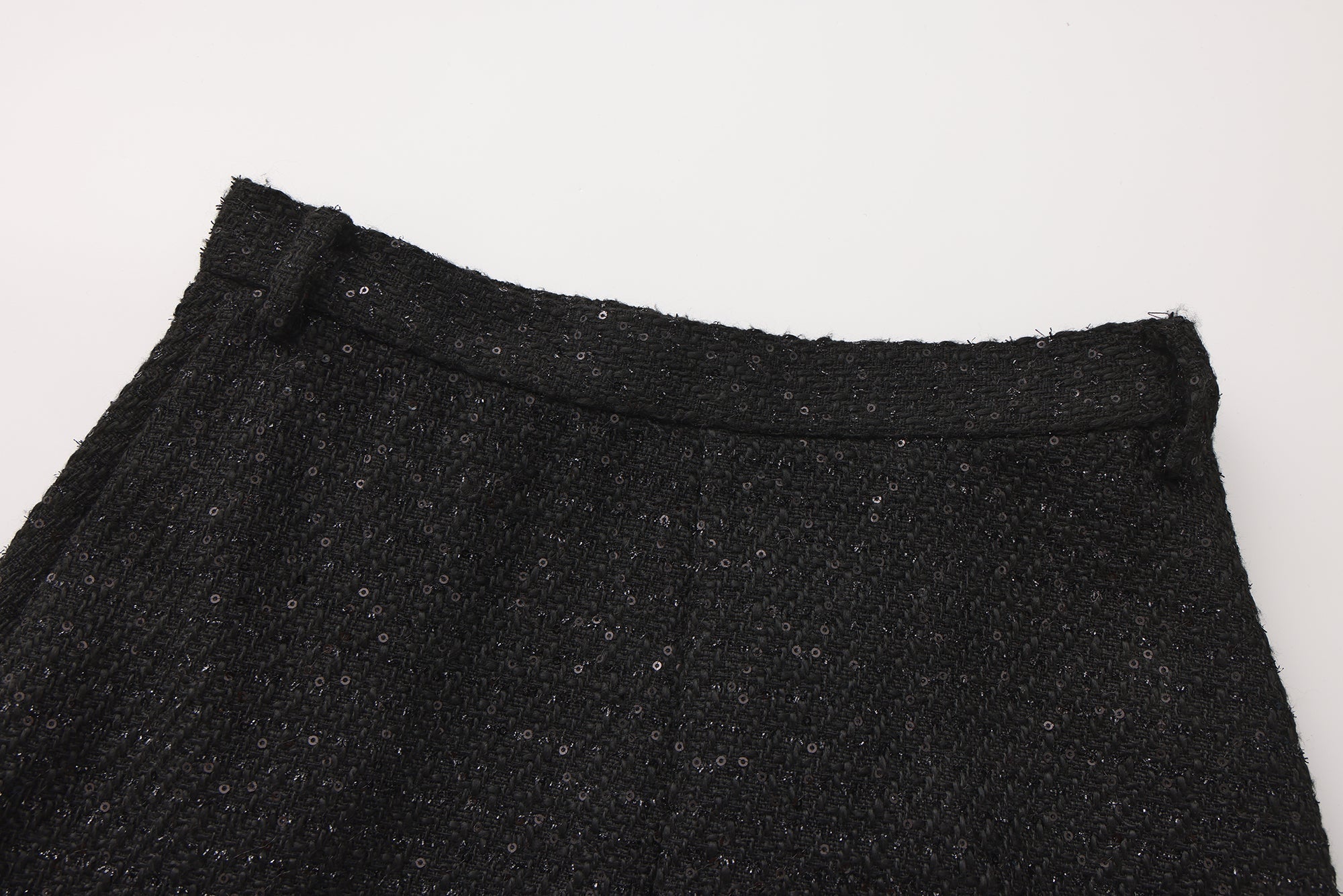 Black Woven Halter Top & Dress