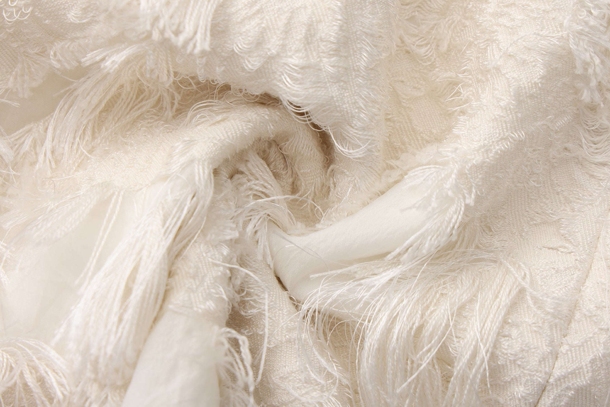 Beige Lace Fitted Waist Dress