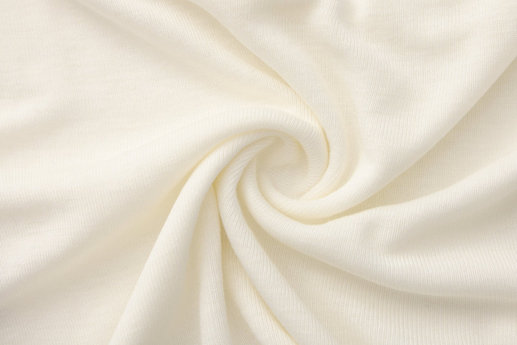 White Off-The-Shoulder Pleated Bow Ribbon Blouse