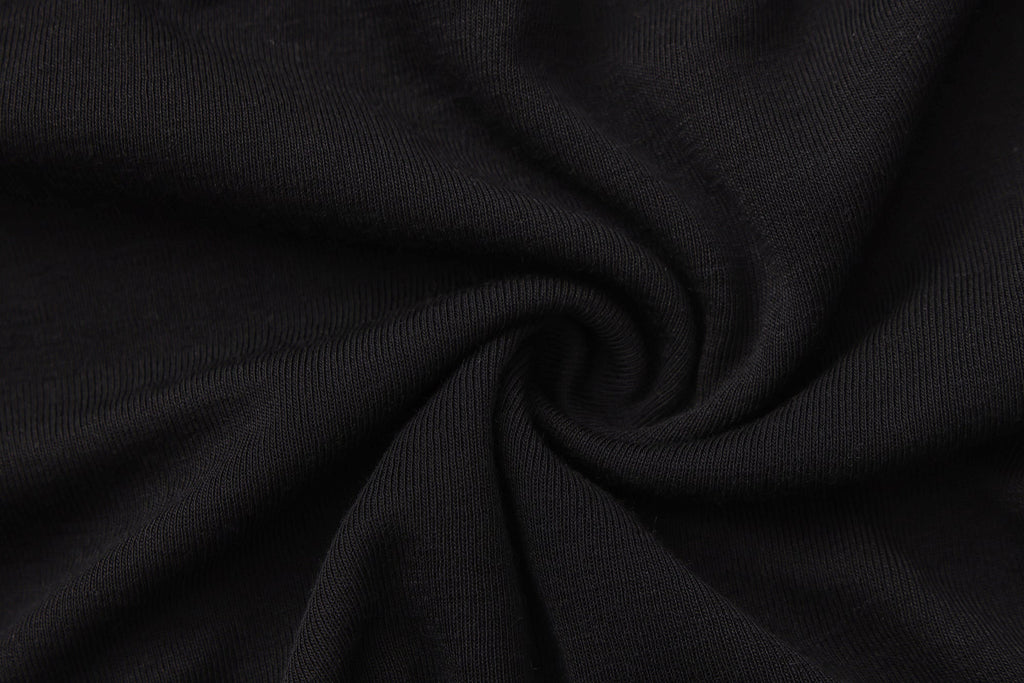 Black Off-The-Shoulder Pleated Bow Ribbon Blouse