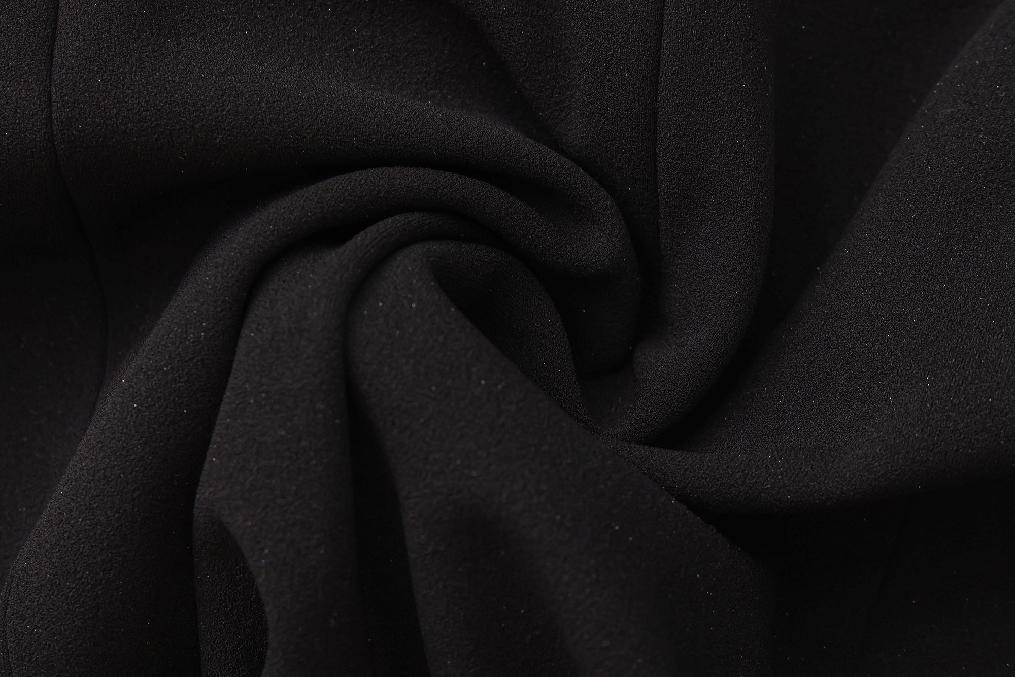 Black Bow Collared Waist-Cinching Dress