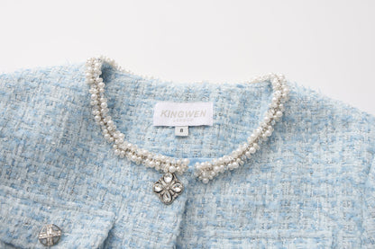 Blue Tweed Jacket
